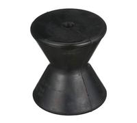 attwood Bow Roller Black Rubber - 4 Inches Long Bow Roller 11209-1 Black Rubber - 4 Inches Long