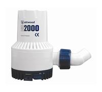 Attwood HD2000 Heavy Duty Bilge Pump 24V & 2000 GPH 4770-4 Boat Sailboat Marine