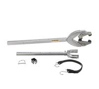 Attwood SP-4000-ADJ-RB Heavy Duty Transom Saver, Adjustable from 24 to 36 Inches, Heavy Duty Head, Roller and Trailer Mounts