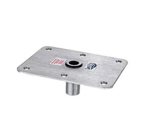 attwood Swivl-Eze SP-66839 Lock'N-Pin Stainless Steel Non-Threaded Boat Seat Post Base