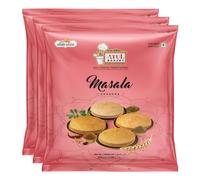 Atul Bakery Khakhra Various Flavours (200 Gram) - Crispy Delicious Bite - Traditional Gujarati Khakhra - Enjoy At Tea Time - Easy to Carry Anywhere (Pack of 3, Khakhra Masala)