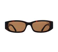Atum Women's Rectangle Shiny Havana Brown Nyctra Atum Brown One Size