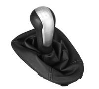 ATUMY Gear Knob Cover 5 Speed Gear Shift Lever with Leg Guard Boot Covers Fit for Chevrolet for Spark Gear Head and Equation Set(Matte)