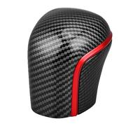 ATUMY Gear Knob Cover Car Gear Shift Knob Handle Cover Fit for Toyota Corolla 2019-2025 Camry Corolla Cross FRONTLANDER Levin CHR IZOA(Tx red)