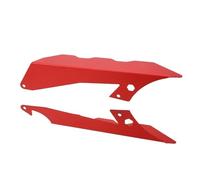 ATUMY Motorcycle Accessories Fit For Yamaha TMAX530 TMAX560 Tech MAX 2017-2021 Chain Decorative Guard CNC Belt Guard Cover Protector Sprocket Cover(Red)
