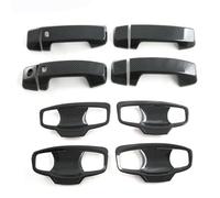 ATUMY Support Handle Door Panel Handles Fit for Mitsubishi Triton L200 2024 Car External Door Bowl Handle Trim Protective Stickers(Four Door Handle Bow)