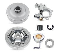 Atunee 3/8"-7T Clutch Drum Sprocket Rim Oil Pump Kit for Stihl 044 046 MS341 MS361 MS362 MS362C MS380 MS381 MS440 MS441 MS460 Chainsaw with Worm Gear Bearing E-Clip Replace 11280071000 11351602050