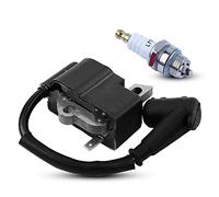 Atunee Ignition Coil & Spark Plug for Stihl 017-025, FS40-FS56, HT56C-KM56RC Trimmers, Replaces 4144, 400, 1316
