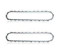 Atunee Pack of 2 Saw Chains 3/8 Inch LP Pitch, 0.50 Inch (13 mm) Thickness, for 14 Inch (35 cm), 52 TG, Low Kickback, Replacement for Husqvarna, Ryobi and More