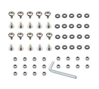 ATV Body Plastic Fender M6 Bolt Washer & Nut 6mm M6 X 16 For 50cc 70cc 90cc 110cc 125cc 150cc 250cc Pack of 20