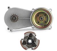 ATV Clutch Assembly, 14T Drum Housing Gear Box Clutch Kit Fit For 43cc/49cc Mini PIT Dirt Pocket Bike Mini Quad ATV Pocket Rocket T8F Chain