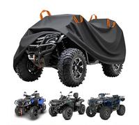 ATV Cover for Polaris Predator Dale Earnhardt jr Edition 2004, Tear-Resistant Outdoor Quad Bike Cover, All Season Protection Guard Oxford Fabric Shield, Reflective Strips ATV Cover,C XXL