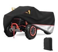 ATV Cover for Yamaha Wolverine 150 DX 2005-2007 2008 2009 2010 2011 2012, All Weather Outdoor Protective Cover, Waterproof Heavy Duty Trailerable 4 Wheeler Cover,A