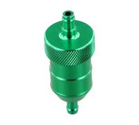 ATV Fuel Filter Compatible With 8mm Fuel Lines Aluminum Alloy With Copper Core Removable For Maintenance Off Road Motorcycles(Green)