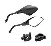 ATV Glass, Motorcycle Rear View for Bikes Scooters 7/8" HandleBar Mount Clamps, Side Rearviews Atv Glass