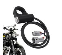 Atv Light Switches - Waterproof Electrombile Push Button,Seamless Replacement Energy-Saving Button for Electric Bike Atv Driving Motorbike Scooter