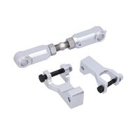 ATV Lowering Kit Complete Parts Front Rear Adjustable Height Widening Track for 350 660 700 Drag Racing Off Road Riding Metal