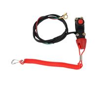 ATV Motorcycle Boat Tether Lanyard Kill Switch Engine Stop Push Button Interruptor