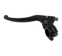 ATV Motorcycle Handlebar Assembly with Support Bracket for Left and Right Mirror Mounts Compatible with Off Road Bike Models (Right Side)