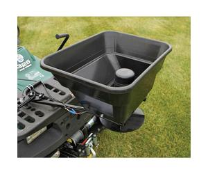 ATV MOUNTED SPREADER FERTILIZER Sand Seed Salt Quad 12V 43.5L Broadcaster Farm