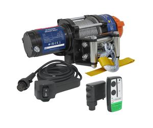 ATV/Quad Recovery Winch 1135kg (2500lb) 12V Wireless Winch SealeyATV1135KIT