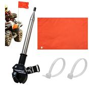 Atv Safety Flag 5.25 ft Adjustable Height