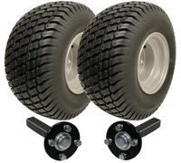 ATV Trailer Kit 18x8.50-8 Wanda P332 Grass Pattern Wheels Hub & Stub Axles 750kg