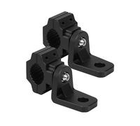 ATV Whip Light Mount and Flag Mount Fits 7/8"-9/8" Tubular Bars and Handle Bars, Heavy Duty ATV Mount Made of Alloy Aluminum 360° Rotation and Easy Installation (Black)