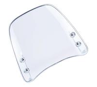 ATV Windshield - 60cm Motorcycle Windscreen, Flexible Front, High Definition Transparent Panel | Large Wind Splitter Protective Shield Replacement for Adult Bikes Motorbike Riding