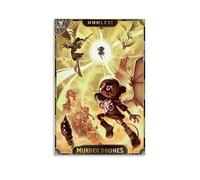 ATVIOB Murder Poster Drones Anmie Posters Aesthetic Canvas Wall Art Print Home Decor for Bedroom Living Room12x18inch(30x45cm) Unframe-style