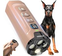 ATVIOO Dog Anti-Barking Device - Safe Training Barks No More for Home & Outdoor Use (Light Pink)