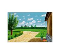 ATVIOR David Hockney Painting Prints Retro Posters Canvas Aesthetic Wall Art Modern Home Decor for Bedroom Living Room 24x36inch(60x90cm) Unframe-style