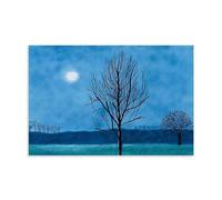 ATVIOR David Hockney Painting Prints Retro Posters Canvas Aesthetic Wall Art Modern Home Decor for Bedroom Living Room 24x36inch(60x90cm) Unframe-style