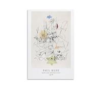 ATVIOR Paul Klee Hope And Destruction 1916 Abstract Modern Art Posters Canvas Aesthetic Wall Art Modern Home Decor for Bedroom Living Room 16x24inch(40x60cm) Unframe-style