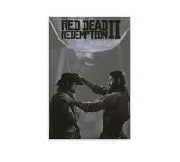 ATVIOX Red Dead Poster Redemption 2 Posters Canvas Print Aesthetic Wall Art Modern Home Decor for Bedroom Living Room 08x12inch(20x30cm) Unframe-style