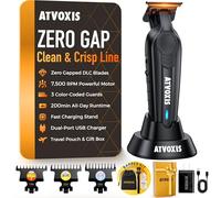 ATVOXIS Hair Trimmer for Men, Trimmers for Barbers, Zero Gapped T Liners Clippers, T Blade Trimmer, Line Up Shape Up Edgers Clippers for Men