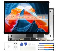 Atwist Microsoft Surface Pro X LCD Screen - for Surface Pro X LCD Display Digitizer Touch Screen for Surface Pro X 1876 M1042400 LCD Glass Touch Panel Assembly Kits (Black)
