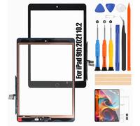 Atwist Screen for iPad 10.2 9th 2021 Generation Touchscreen, Screen for a2602 Touch Screen Digitizer Glass Replacement A2602 A2603 A2604 A2605(with Home Button, Not LCD) (Black)