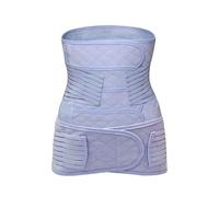 Atwnjkp 2-in-1 Postpartum Belly Wrap & C-Section Recovery Belt | Abdominal Binder for Belly, Waist & Pelvis Support | Postnatal Girdle for Women After Birth, Pregnancy & Delivery, Purple, 2XL