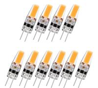 Atwnjkp G4 Led Light Bulbs,3W Warm White,Equivalent to 30W Halogen,300lm 3000K AC/DC 12V-24V No Flicker Dimmable Energy Saving for Home Lighting Decor