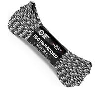 Atwood Rope MFG 550 Paracord 100 Feet 7-Strand Core Nylon Parachute Cord Outside Survival Gear Made in USA | Lanyards, Bracelets, Handle Wraps, Keychain (Urban)