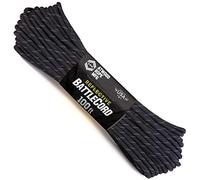 Atwood Rope MFG BattleCord, 5.6mm, 2650lb Tensile Strength, Polyester, Heavy Duty, Black, 50ft