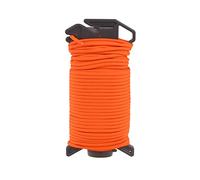 Atwood Rope MFG Ready Rope™ 550 Paracord 100 Feet 7-String Core Nylon Parachute Cord Outside Survival Gear made in USA | Lanyards, Bracelets, Handle Wraps, Keychain (Neon Orange)