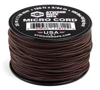 Atwood Rope MFG Tactical Nylon/Polyester Micro Utility Cord 1.18mm X 125ft Reusable Spool | Fishing Gear, Jewelry Making, Camping Accessories (Brown)