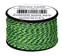 Atwood Rope MFG Tactical Nylon/Polyester Micro Utility Cord 1.18mm X 125ft Reusable Spool | Fishing Gear, Jewlery Making, Camping Accessories (Aquatica)