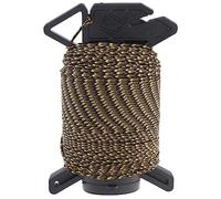 Atwood Rope Ready Rope™ Micro Cord Dispenser 125ft 100lb Test, Camping Gear Survival Tool, Built in Storage, Cutting Blade, Cord Grip, Gear Loop, Made in USA (Ground War)