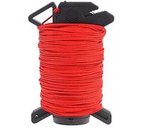 Atwood Rope Ready Rope™ Micro Cord Dispenser 125ft 100lb Test, Camping Gear Survival Tool, Built in Storage, Cutting Blade, Cord Grip, Gear Loop, Made in USA (Red)