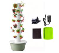 Atwynd 5/7/9-Layer Hydroponic Tower Garden, Hydroponics Growing System Vertical Tower, Aeroponics Indoor Tower Garden with LED Grow Lights, Aquaponics Growing Fruits & Vegetables Kits 7Layer-Standard