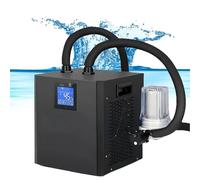 Atwynd 87 Gallon Water Chiller System, Ice Bath Water Chiller, 0.3 P Upgraded Ice Bath Chiller with Water Pump, Filter Recovery Chiller with LED Display, Pipe, Water Pump, Remote Control