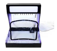 Atwynd Car Window Hydrophobicity Testing Machine, Transparent Film Glass Hydrophobic Coating Tester, Coating Demonstration Prop, Windshield Performance Display Hydrophobic Tester Blue-Glass